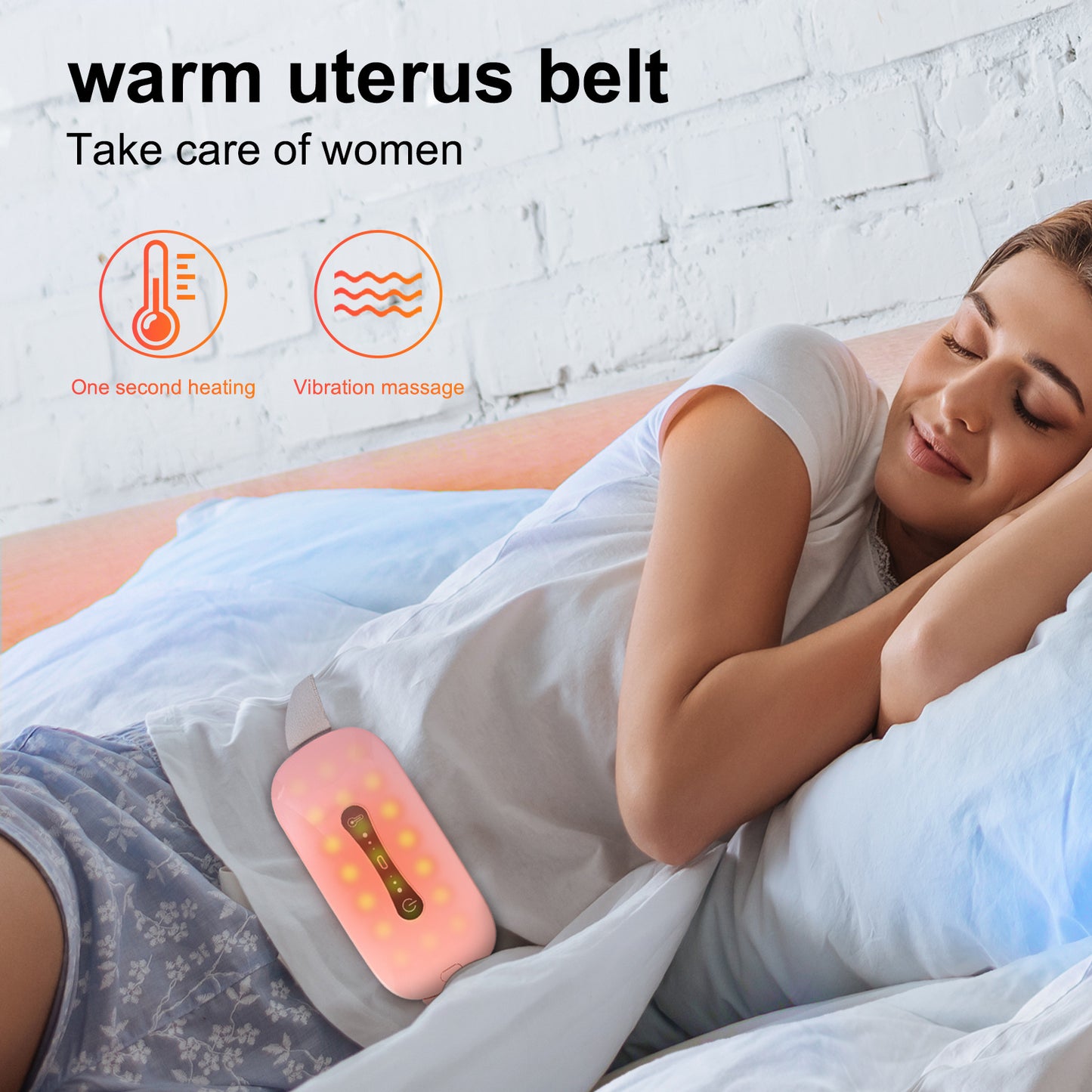 Belt Vibration Relief Electric Moxibustion Warm Belt