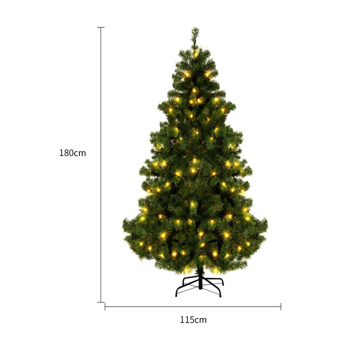 PVC Artificial Snow Christmas Tree