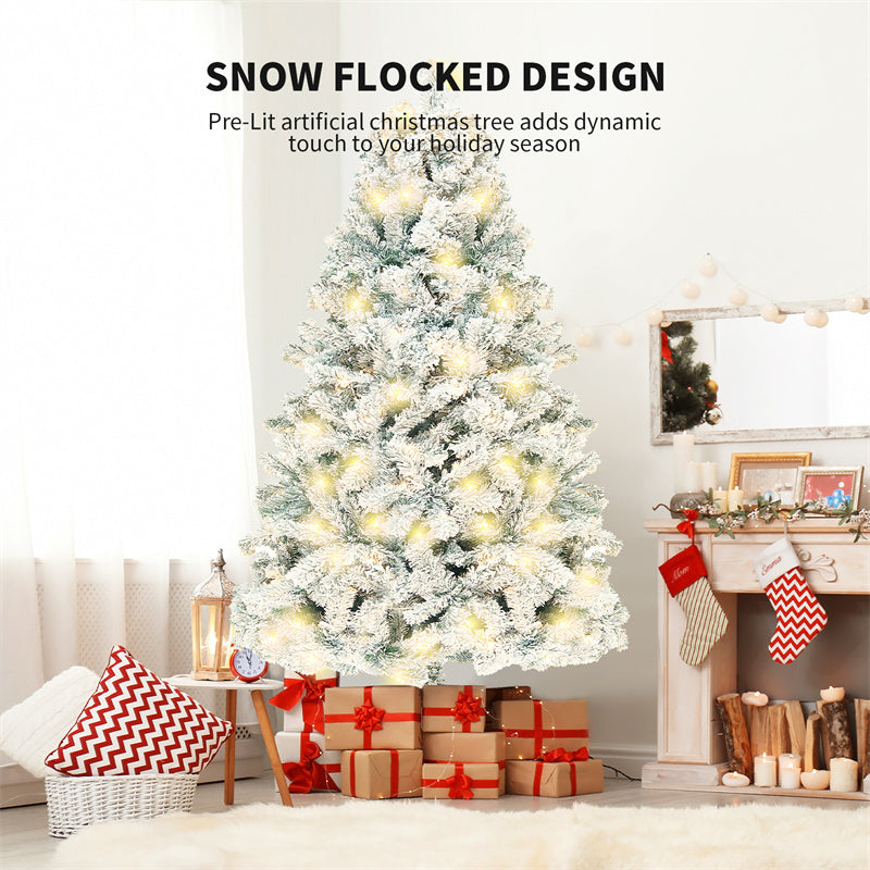 PVC Artificial Snow Christmas Tree
